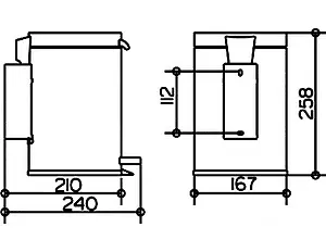 Ведро для мусора Keuco Plan хром finish 14977010000 Ведро для мусора Keuco Plan хром finish 14977010000, 2