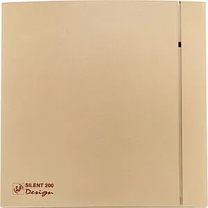 Вентилятор вытяжной Soler & Palau SILENT-200 CZ CHAMPAGNE DESIGN 4C Вентилятор вытяжной Soler & Palau SILENT-200 CZ CHAMPAGNE DESIGN 4C, 1