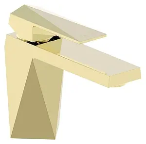 Смеситель для раковины Bravat Iceberg золото F176110G Смеситель для раковины Bravat Iceberg золото F176110G, 1