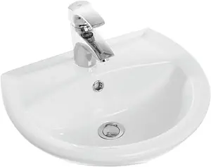 Раковина Sanita Аттика 48 белый WB.PD/Attica/48-C/WHT.G/S1 Раковина Sanita Аттика 48 белый WB.PD/Attica/48-C/WHT.G/S1, 1