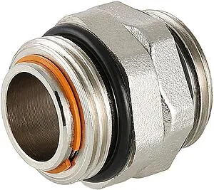 Ниппель соединительный сдвоенный 1"н x 1"н Valtec VT.0606.0.06 Ниппель соединительный сдвоенный 1"н x 1"н Valtec VT.0606.0.06, 3