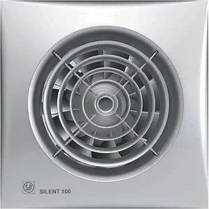 Вентилятор вытяжной Soler & Palau SILENT-100 CRZ SILVER Вентилятор вытяжной Soler & Palau SILENT-100 CRZ SILVER, 1