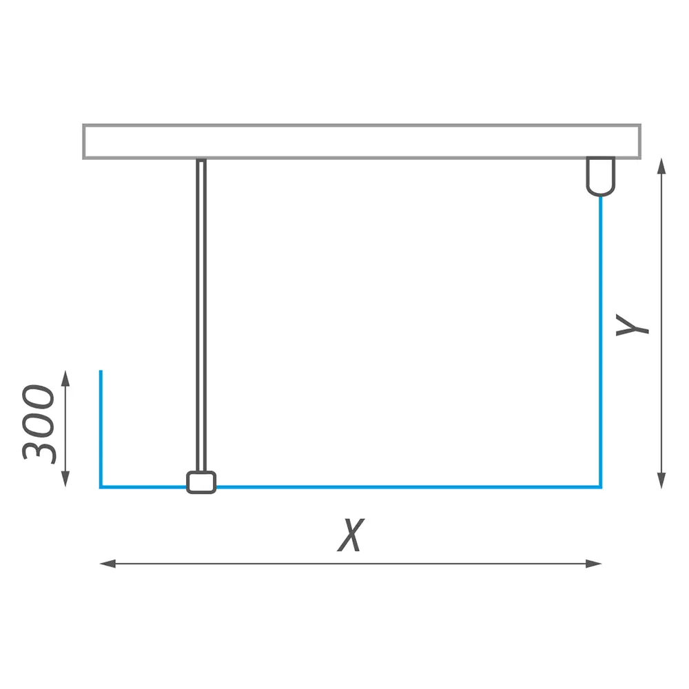 Душевое ограждение 1000x900мм прозрачное стекло Roltechnik Walk WALK B/1000/900 935-1000900-00-02 Душевое ограждение 1000x900мм прозрачное стекло Roltechnik Walk WALK B/1000/900 935-1000900-00-02, 4