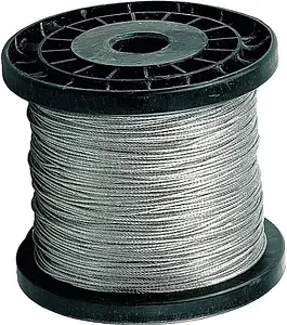 Трос из нержавеющей стали 4мм (на отрез) ACR SS304 Трос из нержавеющей стали 4мм (на отрез) ACR SS304, 5