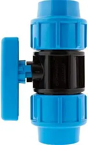 Кран шаровый для пнд трубы 32мм x 32мм Джилекс 9362 Кран шаровый для пнд трубы 32мм x 32мм Джилекс 9362, 5