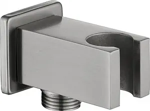 Шланговое подключение с держателем BelBagno Nova полированная сталь BB-DHLA-IN Шланговое подключение с держателем BelBagno Nova полированная сталь BB-DHLA-IN, 1