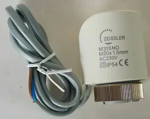 Сервопривод электротермический НЗ 230В М30 x 1.5 TIM M315NC Сервопривод электротермический НЗ 230В М30 x 1.5 TIM M315NC, 3