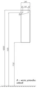 Шкаф Aquaton Терра 24 дуб кантри/антрацит 1A247403TEKA0 Шкаф Aquaton Терра 24 дуб кантри/антрацит 1A247403TEKA0, 2