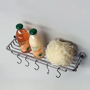 Полка для полотенец Wasserkraft Donau хром 9415 Полка для полотенец Wasserkraft Donau хром 9415, 2