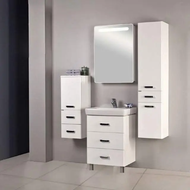 Тумба-умывальник напольная Aquaton Америна 70 M белый 1A1690K1AM010 Тумба-умывальник напольная Aquaton Америна 70 M белый 1A1690K1AM010, 3