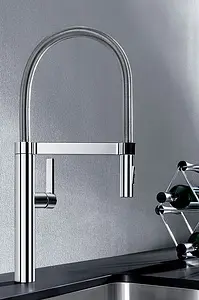 Смеситель для кухни с выдвижным изливом Blanco Culina-S нержавеющая сталь 517598 Смеситель для кухни с выдвижным изливом Blanco Culina-S нержавеющая сталь 517598, 4