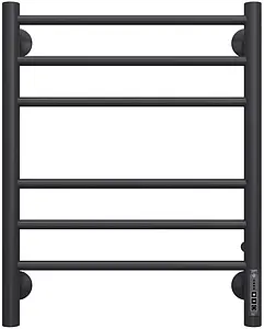 Полотенцесушитель электрический лесенка Terminus Аврора П6 450х600 электро quick touch КС 9005 черный матовый 4670078527479 Полотенцесушитель электрический лесенка Terminus Аврора П6 450х600 электро quick touch КС 9005 черный матовый 4670078527479, 3
