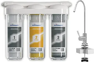 Фильтр под мойку для жесткой воды Аквабрайт АБФ-ТРИА-УМЯГЧЕНИЕ Фильтр под мойку для жесткой воды Аквабрайт АБФ-ТРИА-УМЯГЧЕНИЕ, 1