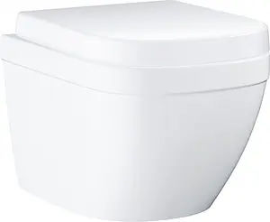 Унитаз подвесной безободковый Grohe Euro Ceramic белый 39206000 Унитаз подвесной безободковый Grohe Euro Ceramic белый 39206000, 1
