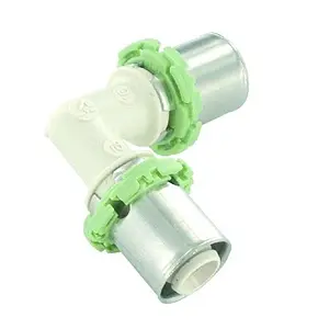 Уголок пресс соединительный 20мм Comap SkinPress PPSU P090L20 Уголок пресс соединительный 20мм Comap SkinPress PPSU P090L20, 1