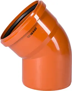 Отвод наружный D=200мм Угол 45° Ostendorf KGB 223220 Отвод наружный D=200мм Угол 45° Ostendorf KGB 223220, 1