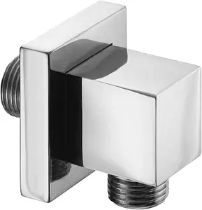 Шланговое подключение Bossini Quadra хром V00240.030 Шланговое подключение Bossini Quadra хром V00240.030, 1