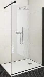 Душевое ограждение 1200мм прозрачное стекло Roltechnik Exclusive Line ECWALK/1200 black elox 585-1200000-05-02 Душевое ограждение 1200мм прозрачное стекло Roltechnik Exclusive Line ECWALK/1200 black elox 585-1200000-05-02, 1