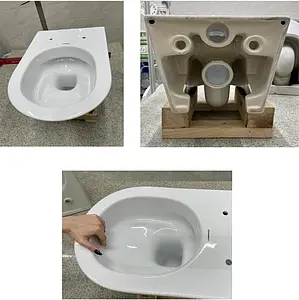 Унитаз подвесной безободковый Kerama Marazzi Plaza Modern белый PLMR.wc.02 Унитаз подвесной безободковый Kerama Marazzi Plaza Modern белый PLMR.wc.02, 4