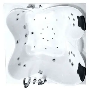 Ванна акриловая с гидромассажем Gemy 187x187 R G9089 K R Ванна акриловая с гидромассажем Gemy 187x187 R G9089 K R, 3