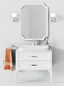 Зеркало Aqwella LaDonna 70 белый LAD0207W Зеркало Aqwella LaDonna 70 белый LAD0207W, 4