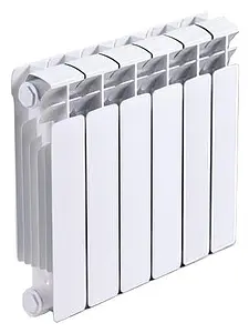 Радиатор биметаллический 6 секций Rifar Base 350 RB35006 Радиатор биметаллический 6 секций Rifar Base 350 RB35006, 1