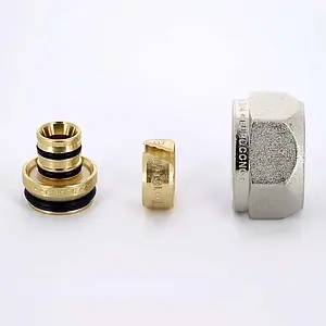 Концовка для металлопластиковых труб ¾"ек x 16x2.0мм Uni-fitt 680N1634 Концовка для металлопластиковых труб ¾"ек x 16x2.0мм Uni-fitt 680N1634, 4