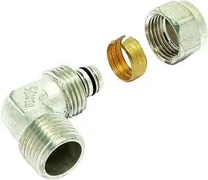 Уголок компрессионный переходной 26мм x ¾"н Comap TurboSkin 9464786-02 Уголок компрессионный переходной 26мм x ¾"н Comap TurboSkin 9464786-02, 2