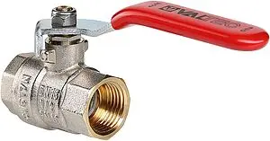 Кран шаровый ½"в x ½"в Valtec Base VT.214.N.04 Кран шаровый ½"в x ½"в Valtec Base VT.214.N.04, 1