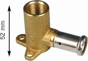 Водорозетка пресс удлиненная 20мм x ½"в Henco 2P-2004 Водорозетка пресс удлиненная 20мм x ½"в Henco 2P-2004, 2