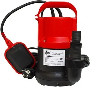 Насос дренажный Q=7м³/ч H=8м STI UP-400 P Насос дренажный Q=7м³/ч H=8м STI UP-400 P, 1