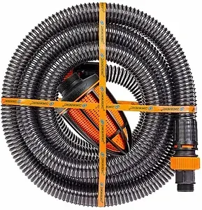 Шланг всасывающий с фильтром и обратным клапаном Джилекс 1"(32 мм) / 7.5м 9814 Шланг всасывающий с фильтром и обратным клапаном Джилекс 1"(32 мм) / 7.5м 9814, 1