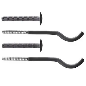 Комплект кронштейнов для радиатора настенный штырьевой Royal Thermo Noir Sable RT06-01 Комплект кронштейнов для радиатора настенный штырьевой Royal Thermo Noir Sable RT06-01, 2