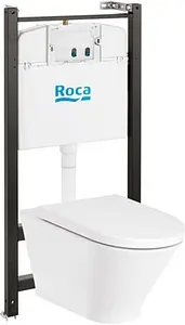 Комплект 4 в 1 Roca Gap Round Rimless 893105000 Комплект 4 в 1 Roca Gap Round Rimless 893105000, 1