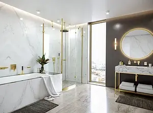 Излив для скрытого монтажа Hansgrohe Metropol полированное золото 32543990 Излив для скрытого монтажа Hansgrohe Metropol полированное золото 32543990, 3