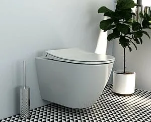 Унитаз подвесной безободковый VitrA Sanibelle SmoothFlush белый 7551B003-0075 Унитаз подвесной безободковый VitrA Sanibelle SmoothFlush белый 7551B003-0075, 4