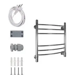 Полотенцесушитель электрический лесенка Energy Ergo 600х500 полированная сталь Полотенцесушитель электрический лесенка Energy Ergo 600х500 полированная сталь, 2