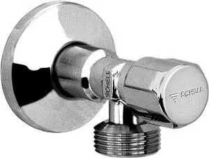Вентиль регулирующий угловой для бытовой техники ½"н x ¾"н Schell Comfort 033000699 Вентиль регулирующий угловой для бытовой техники ½"н x ¾"н Schell Comfort 033000699, 1