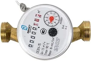 Счетчик воды Ду15 Декаст ОСВУ-15 73-15-270 Счетчик воды Ду15 Декаст ОСВУ-15 73-15-270, 5