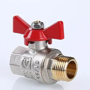 Кран шаровый ½"в x ½"н Valtec Base VT.218.N.04 Кран шаровый ½"в x ½"н Valtec Base VT.218.N.04, 5