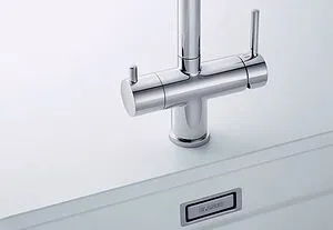 Смеситель для кухни с подключением к фильтру Blanco Fontas-S II чёрный/хром 526158 Смеситель для кухни с подключением к фильтру Blanco Fontas-S II чёрный/хром 526158, 5