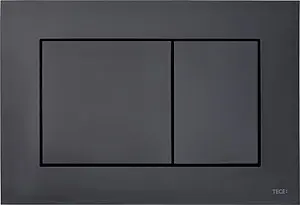 Клавиша смыва для унитаза TECEnow 9240403 черный глянцевый Клавиша смыва для унитаза TECEnow 9240403 черный глянцевый, 1