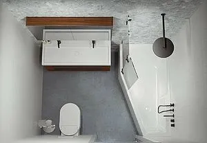 Ванна акриловая Riho Space 180x110 R B115001005 Ванна акриловая Riho Space 180x110 R B115001005, 3