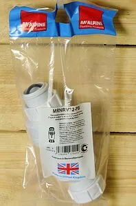 Клапан самозакрывающийся сливной (сухой сифон) Mc Alpine MRNRV40-PB Клапан самозакрывающийся сливной (сухой сифон) Mc Alpine MRNRV40-PB, 4