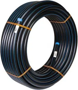 Труба ПНД питьевая Джилекс 32 x 2.4 мм SDR13.6 РЕ100 черная бухта 50м 9510 Труба ПНД питьевая Джилекс 32 x 2.4 мм SDR13.6 РЕ100 черная бухта 50м 9510, 1