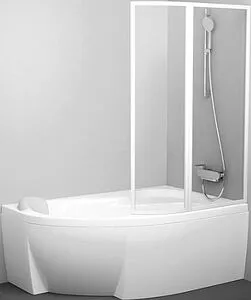 Шторка на ванну 1500мм прозрачное стекло Ravak Supernova VSK2 150 P 76P80100Z1 Шторка на ванну 1500мм прозрачное стекло Ravak Supernova VSK2 150 P 76P80100Z1, 1