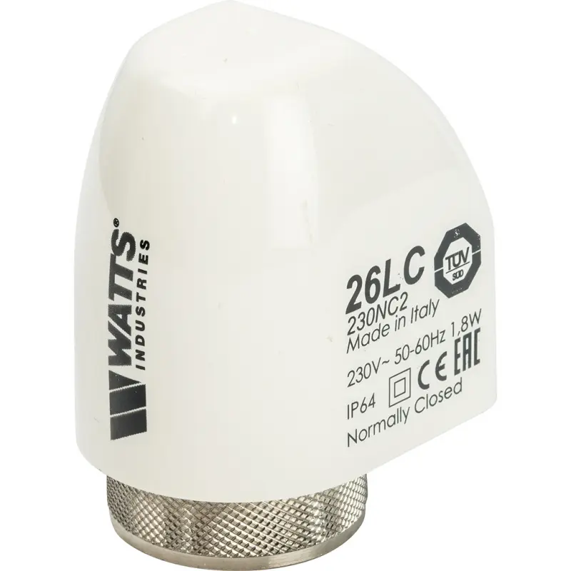 Сервопривод электротермический НЗ 230В М30 x 1.5 WATTS 26LС230NC2 10025872 Сервопривод электротермический НЗ 230В М30 x 1.5 WATTS 26LС230NC2 10025872, 1