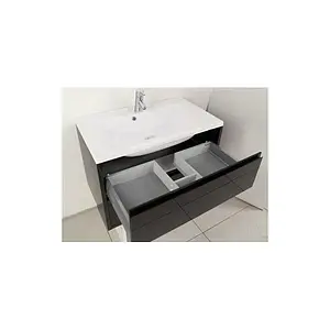 Тумба-умывальник подвесная Aquaton Римини 100 белый 1A2328K3RN010 Тумба-умывальник подвесная Aquaton Римини 100 белый 1A2328K3RN010, 4