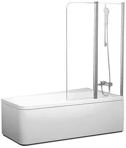 Шторка на ванну 1000мм прозрачное стекло Ravak Chrome CVS2-100 R 7QRA0C00Z1 Шторка на ванну 1000мм прозрачное стекло Ravak Chrome CVS2-100 R 7QRA0C00Z1, 1