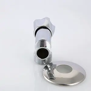 Вентиль регулирующий угловой для бытовой техники ½"н x ¾"н хром Valtec VT.240.N.0405 Вентиль регулирующий угловой для бытовой техники ½"н x ¾"н хром Valtec VT.240.N.0405, 5